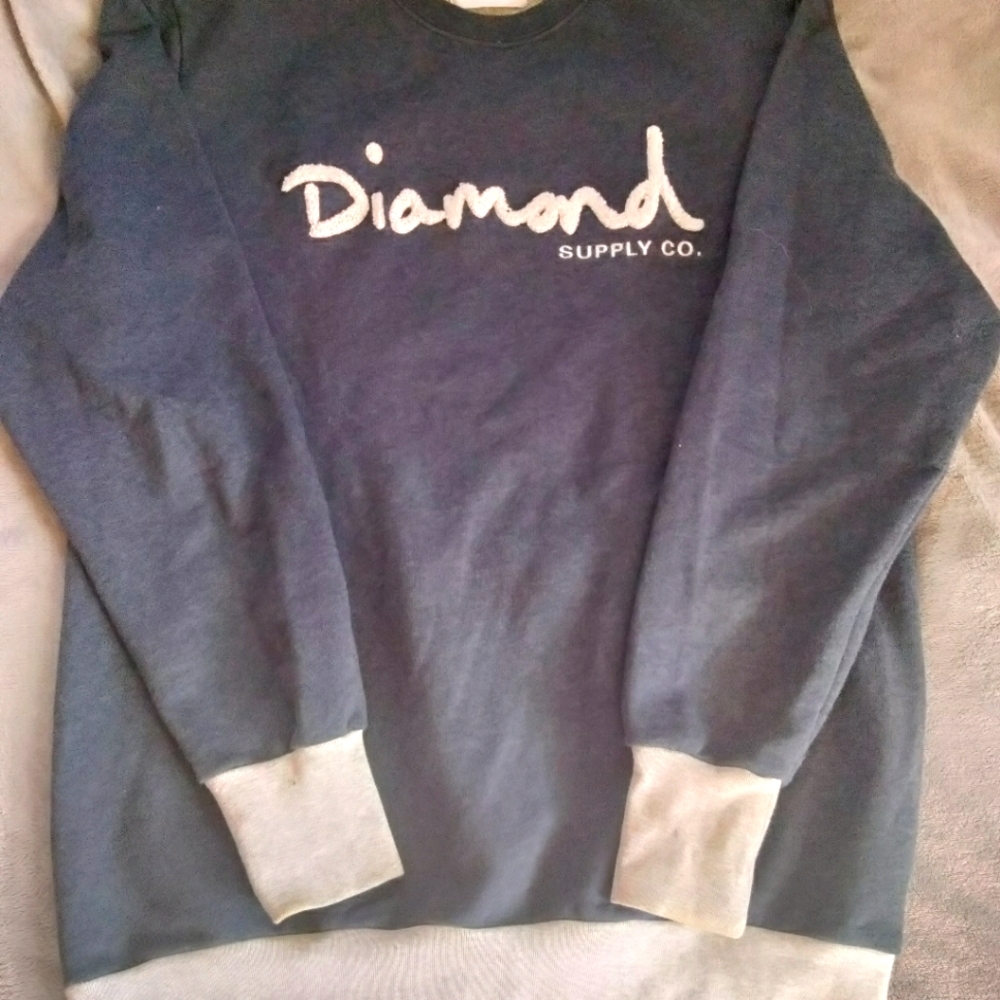 Diamond supply co. Crew neck